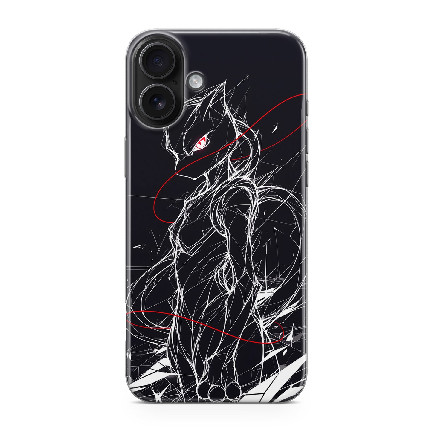 Mewtwo Silent Anomaly iPhone 17 Case