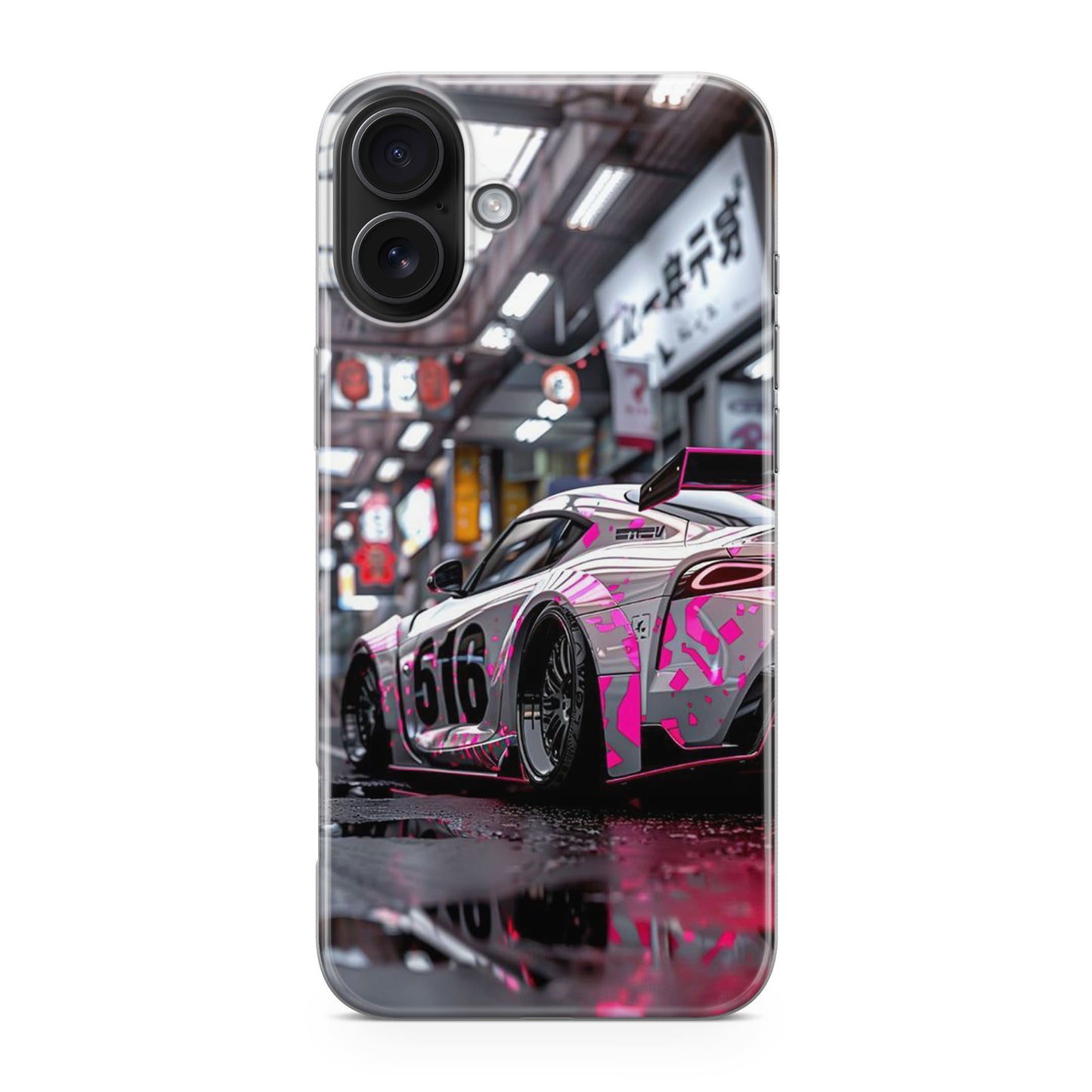 Neon Apex Drift Dreams iPhone 17 Case