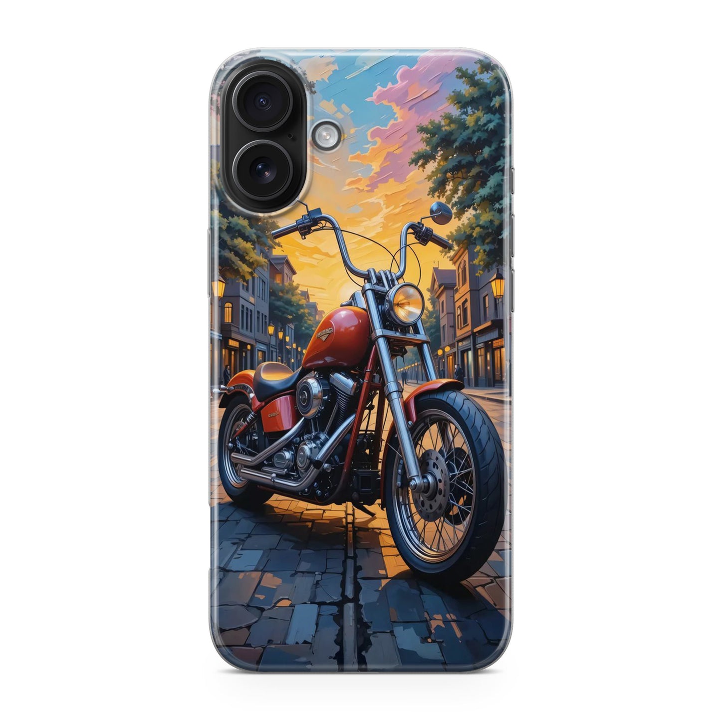 Sunset Thunder Ride Into the Glow iPhone 17 Case