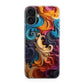 The Dance of Abstract Waves iPhone 17 Case