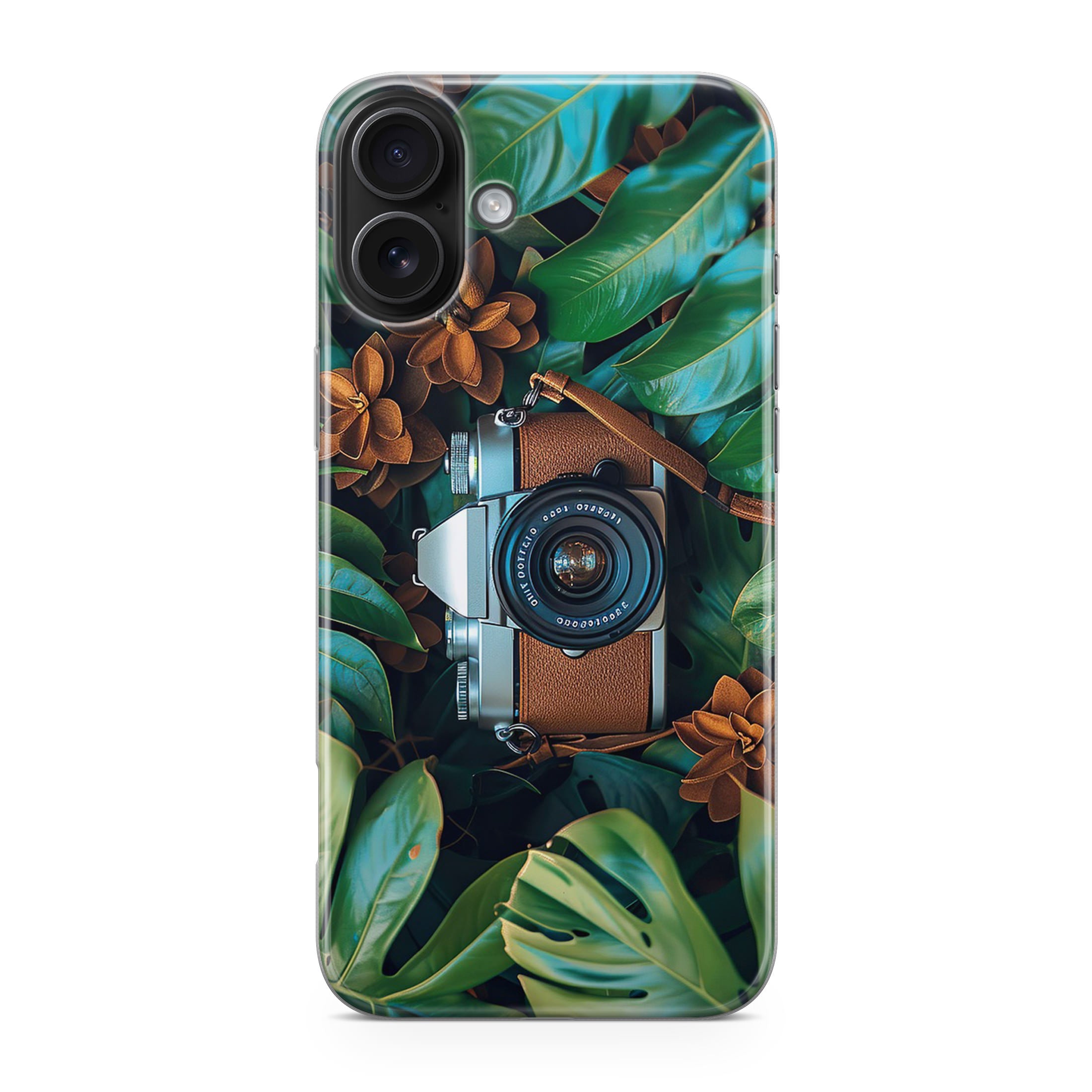 The Lens Between Leaves iPhone 17 Case