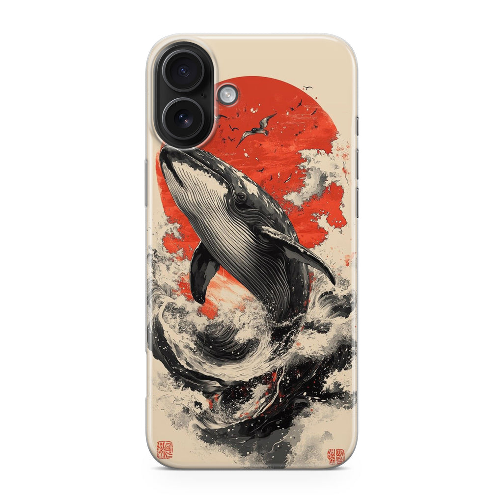 The Whale Rises iPhone 17 Case