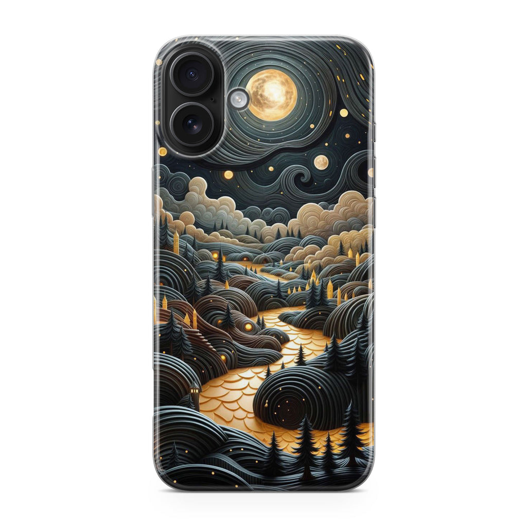 Whispers of the Lunar Valley iPhone 17 Case