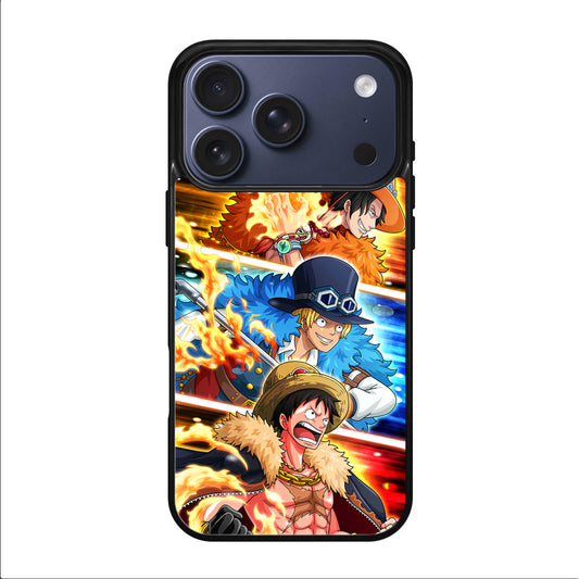 Ace Sabo Luffy iPhone 17 Pro / 17 Pro Max Case