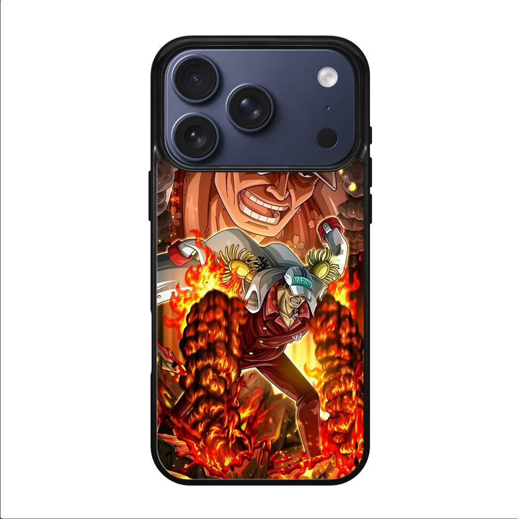 Akainu Exploding Volcano iPhone 17 Pro / 17 Pro Max Case