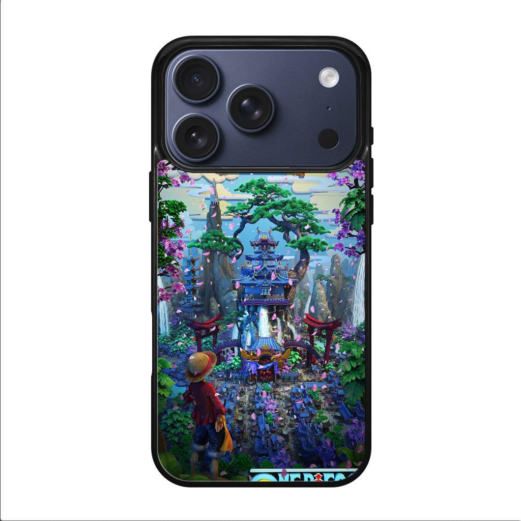 Flower Capital of Wano One Piece iPhone 17 Pro / 17 Pro Max Case