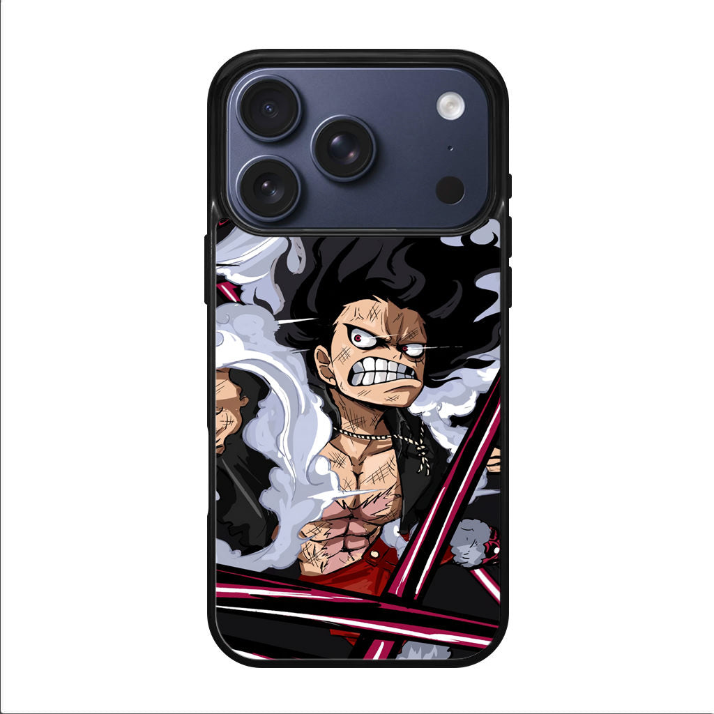Luffy Snake Man Culverin Art iPhone 17 Pro / 17 Pro Max Case