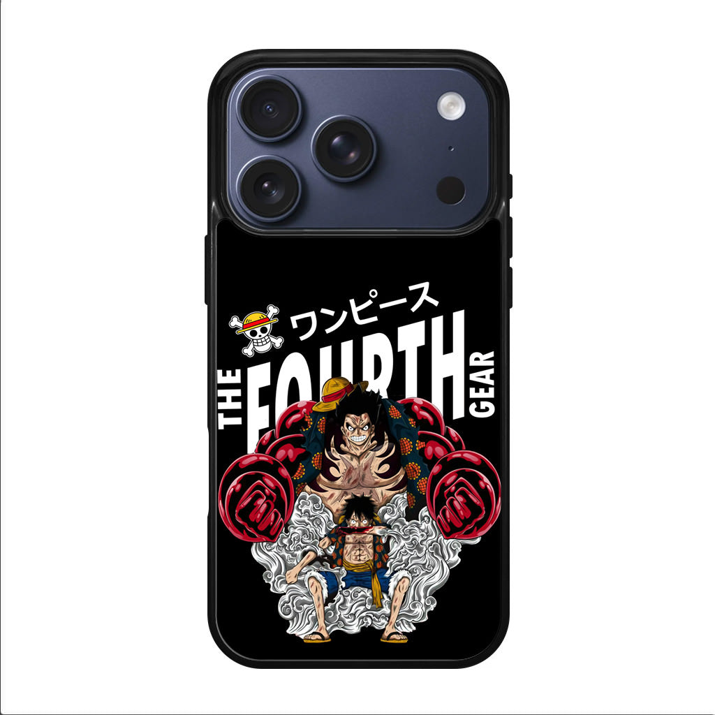 Luffy The Fourth Gear Black iPhone 17 Pro / 17 Pro Max Case