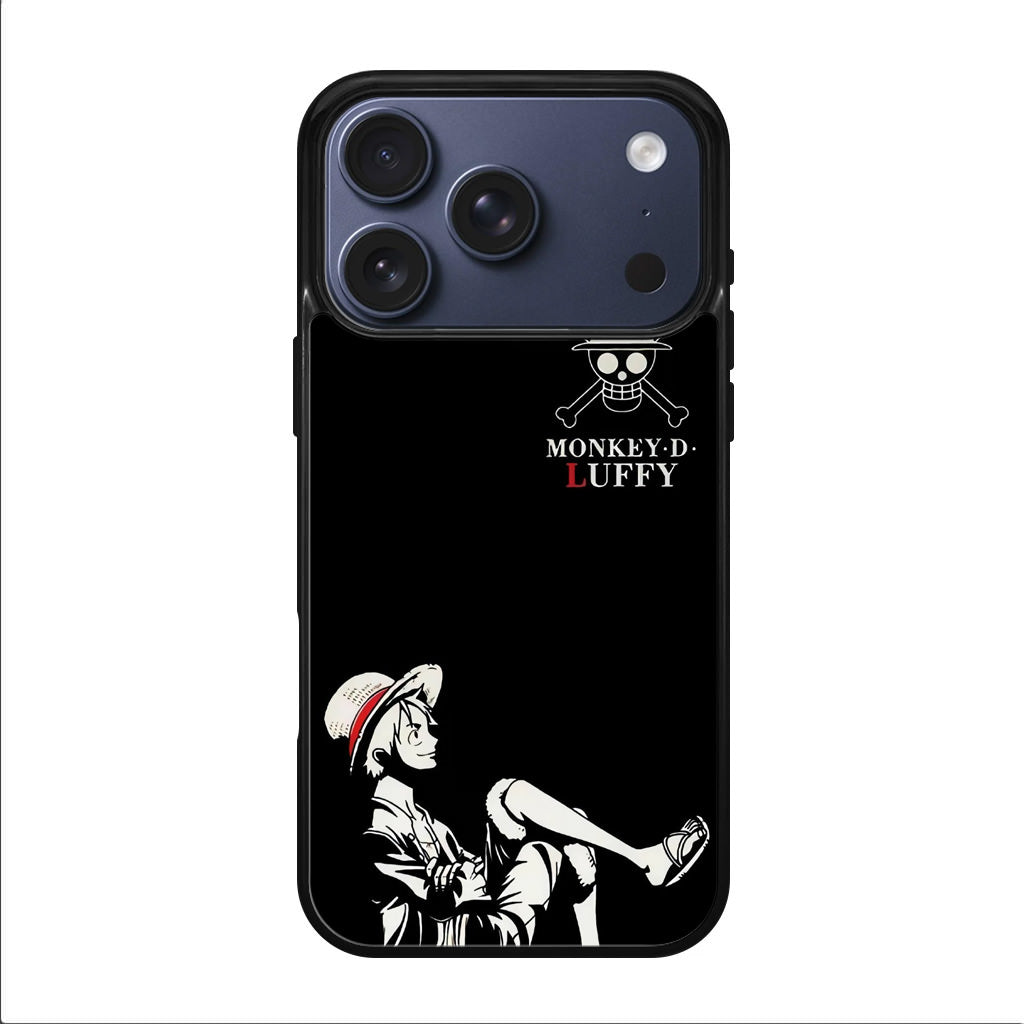 Monkey D Luffy Black And White iPhone 17 Pro / 17 Pro Max Case