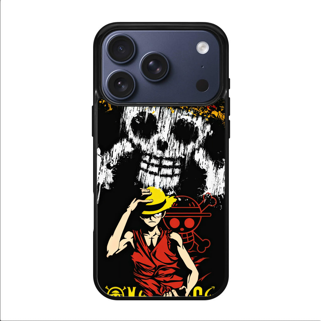 Monkey D Luffy Paint Art iPhone 17 Pro / 17 Pro Max Case