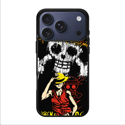 Monkey D Luffy Paint Art iPhone 17 Pro / 17 Pro Max Case