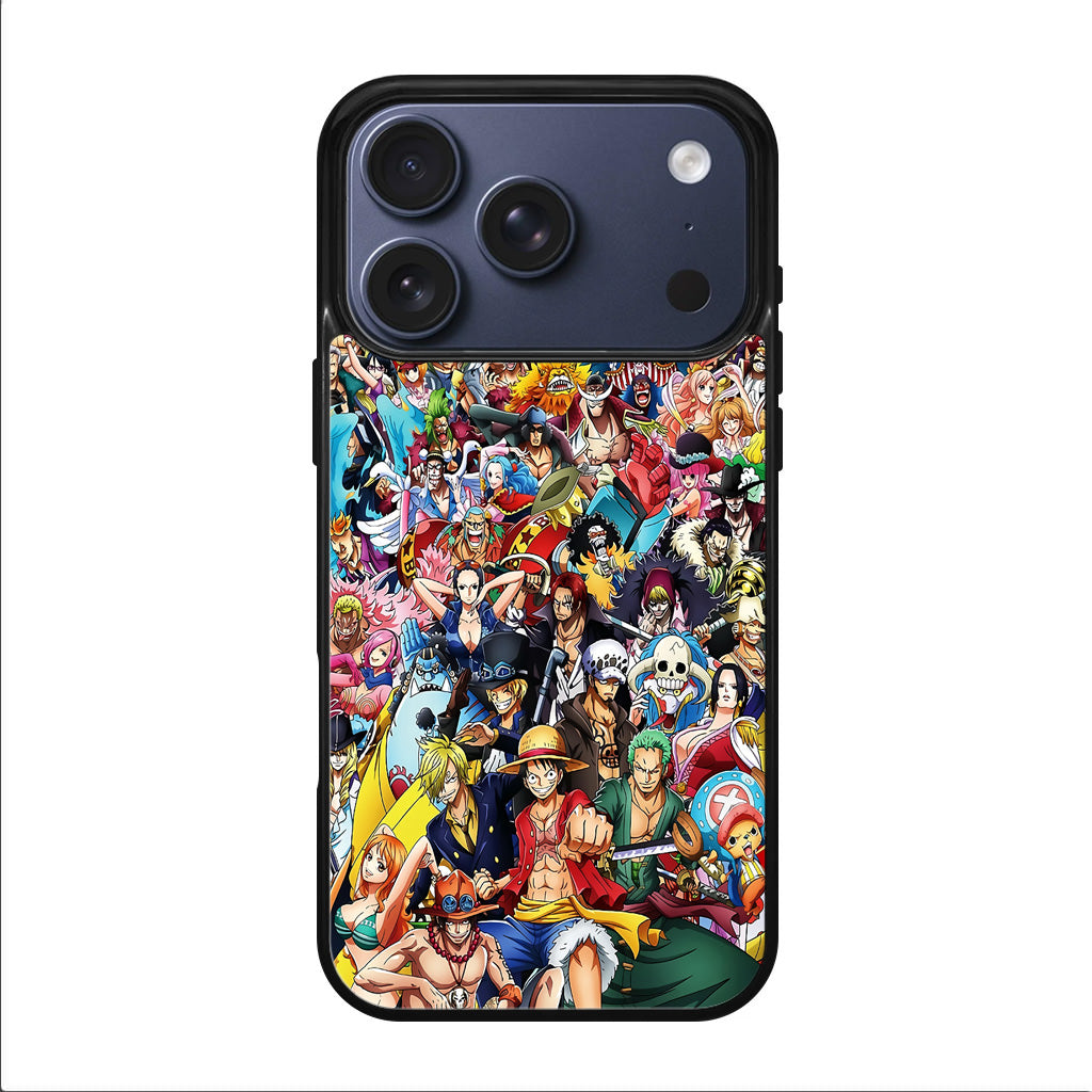 One Piece Characters In New World iPhone 17 Pro / 17 Pro Max Case