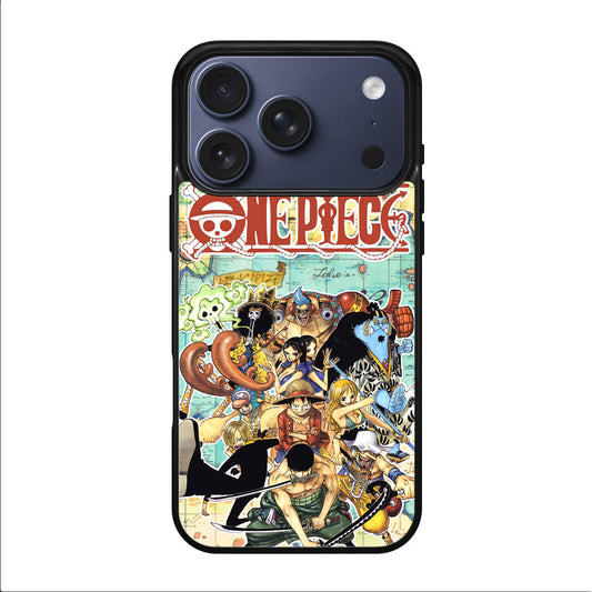 One Piece Comic Straw Hat Pirate iPhone 17 Pro / 17 Pro Max Case