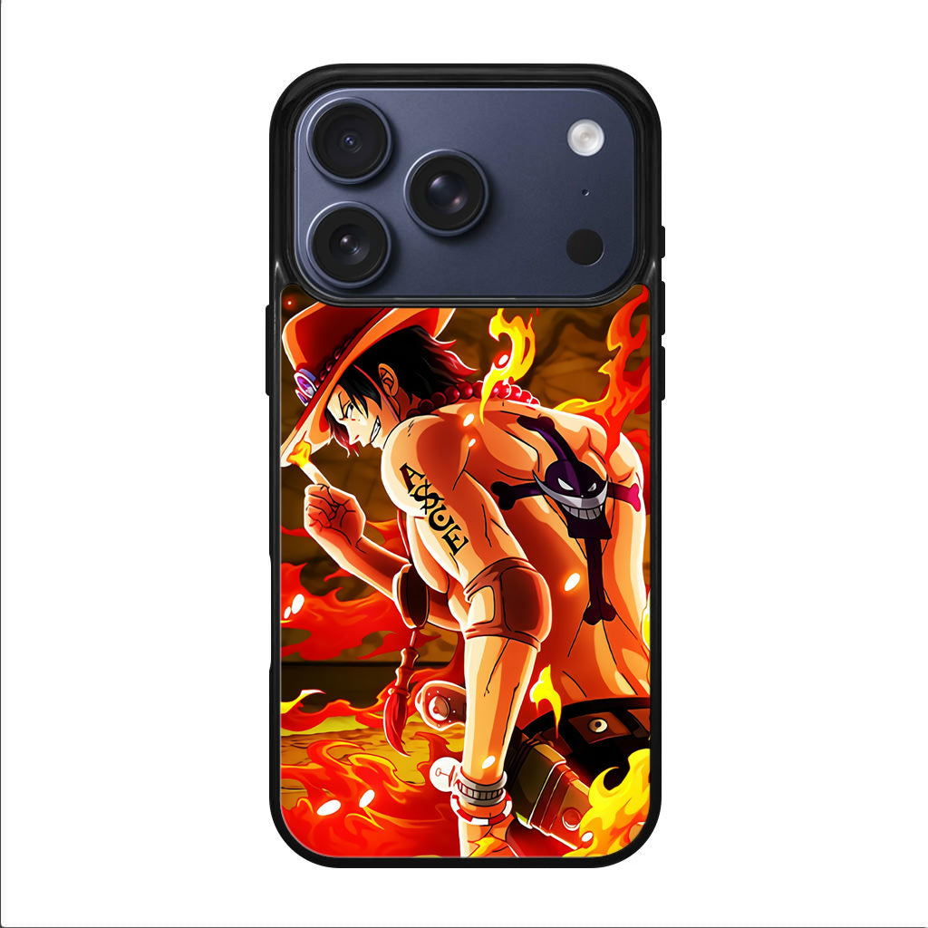 Portgas D Ace iPhone 17 Pro / 17 Pro Max Case