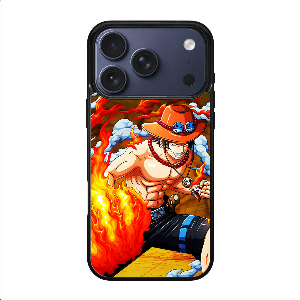 Portgas D Ace Hiken iPhone 17 Pro / 17 Pro Max Case