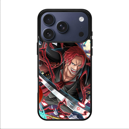 Red Hair Shanks iPhone 17 Pro / 17 Pro Max Case