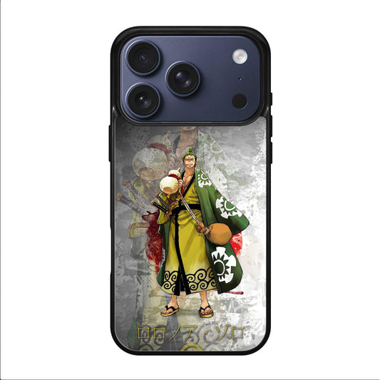 Roronoa Zoro Arc Wano iPhone 17 Pro / 17 Pro Max Case