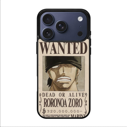 Roronoa Zoro Bounty iPhone 17 Pro / 17 Pro Max Case