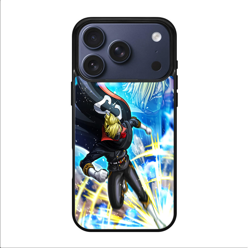 Sanji In Stealth Black Suit iPhone 17 Pro / 17 Pro Max Case