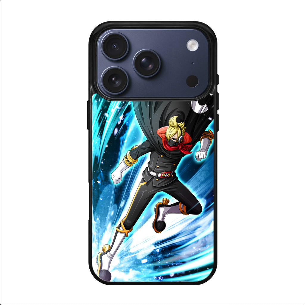 Stealth Black Vinsmoke Sanji iPhone 17 Pro / 17 Pro Max Case