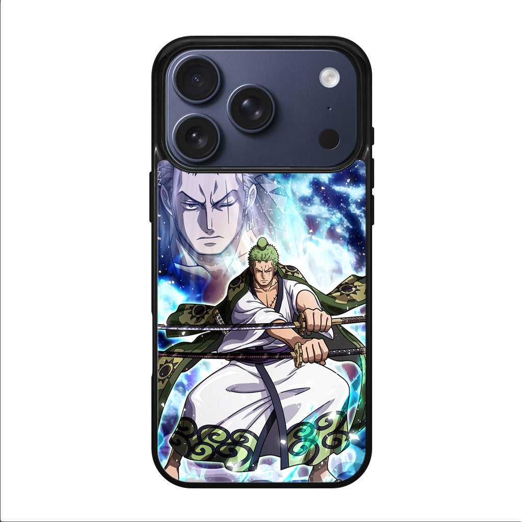 Zoro Two-Sword Style Arc Wano iPhone 17 Pro / 17 Pro Max Case