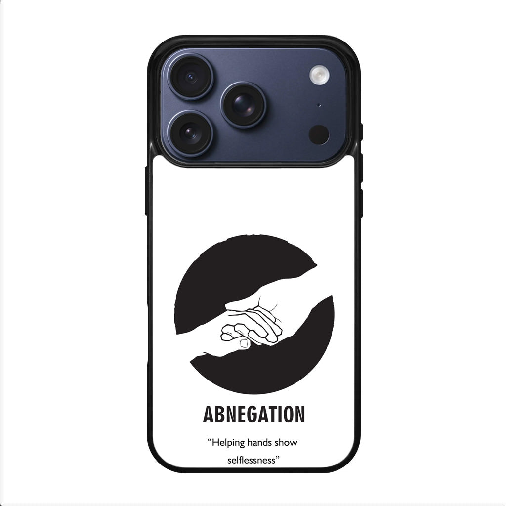 Abnegation Divergent Faction iPhone 17 Pro / 17 Pro Max Case