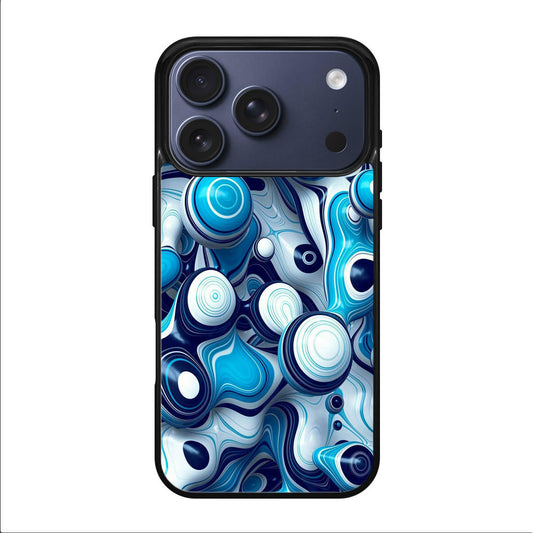 Abstract Art All Blue iPhone 17 Pro / 17 Pro Max Case
