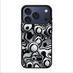 Abstract Art Black White iPhone 17 Pro / 17 Pro Max Case
