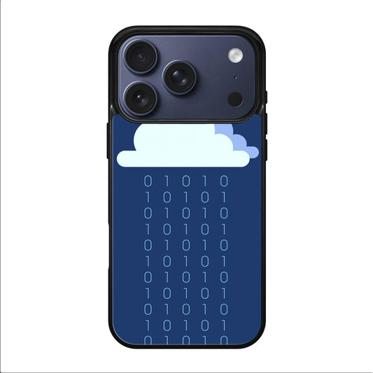 Abstract Binary Minimalist iPhone 17 Pro / 17 Pro Max Case