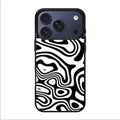 Abstract Black and White Background iPhone 17 Pro / 17 Pro Max Case