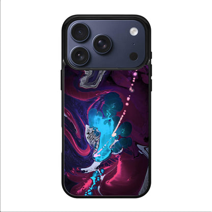 Abstract Purple Blue Art iPhone 17 Pro / 17 Pro Max Case