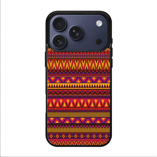 African Aztec Pattern iPhone 17 Pro / 17 Pro Max Case