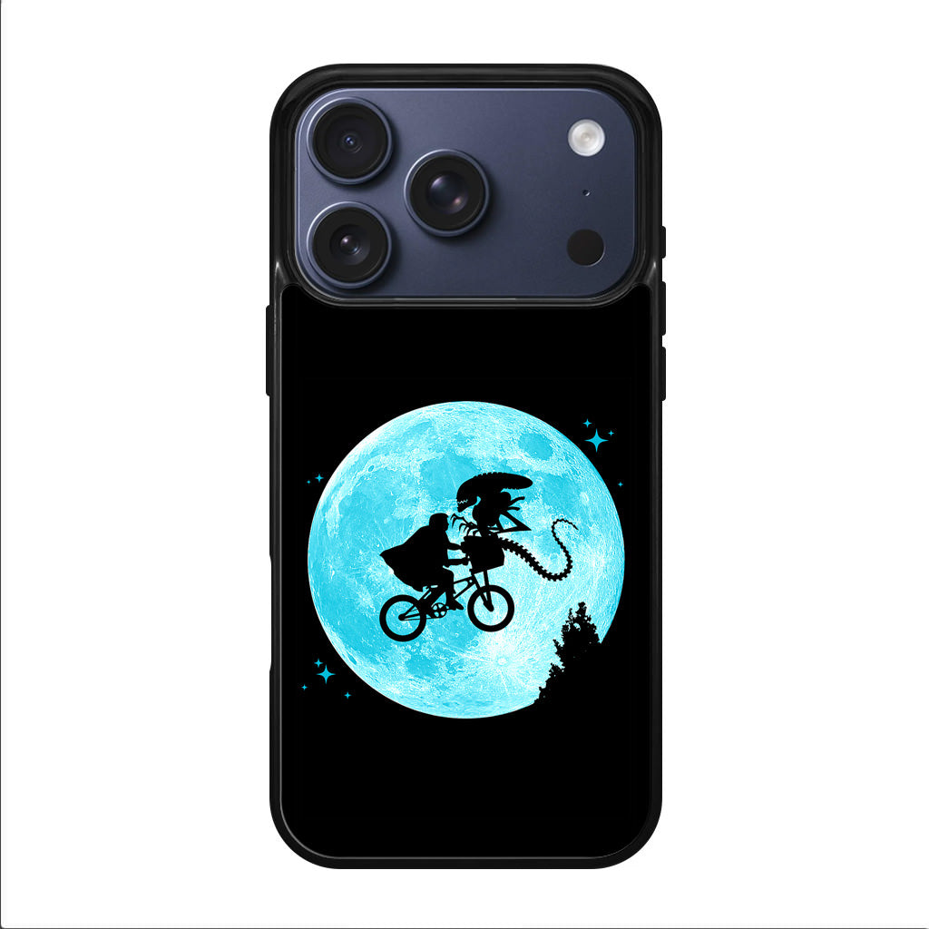 Alien Bike to the Moon iPhone 17 Pro / 17 Pro Max Case