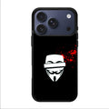 Anonymous Blood Splashes iPhone 17 Pro / 17 Pro Max Case