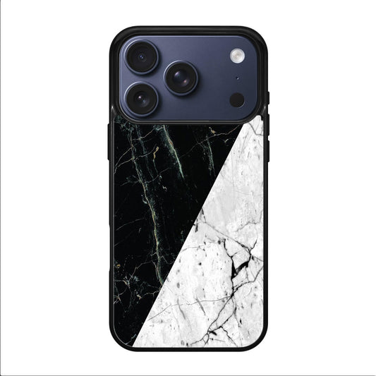 B&W Marble iPhone 17 Pro / 17 Pro Max Case