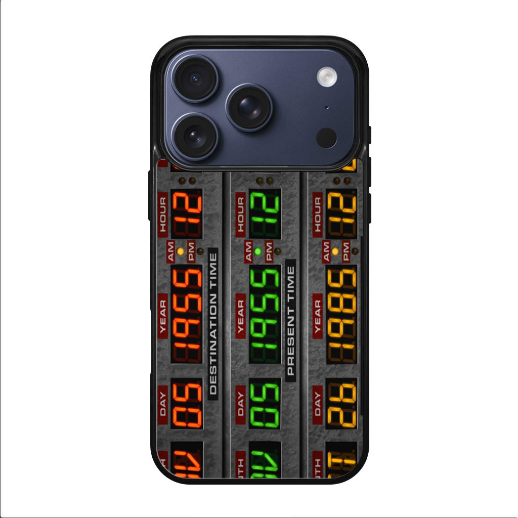 Back To The Future Time Circuits iPhone 17 Pro / 17 Pro Max Case