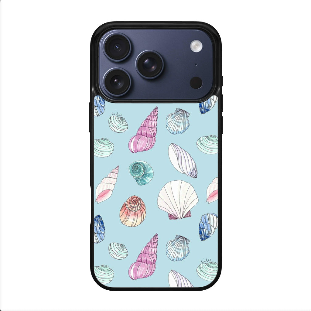 Beach Shells Pattern iPhone 17 Pro / 17 Pro Max Case