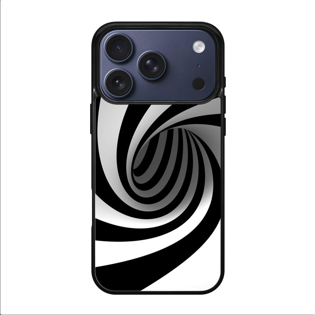 Black and White Twist iPhone 17 Pro / 17 Pro Max Case