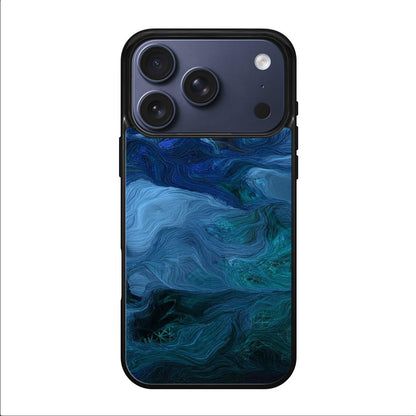 Blue Abstract Art iPhone 17 Pro / 17 Pro Max Case