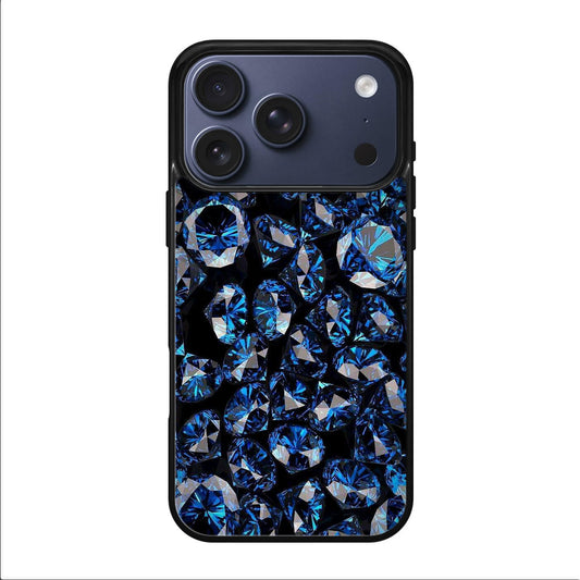 Blue Diamonds Pattern iPhone 17 Pro / 17 Pro Max Case