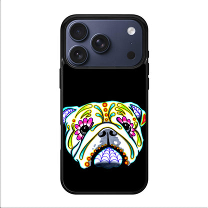 Colorful Bulldog Art iPhone 17 Pro / 17 Pro Max Case