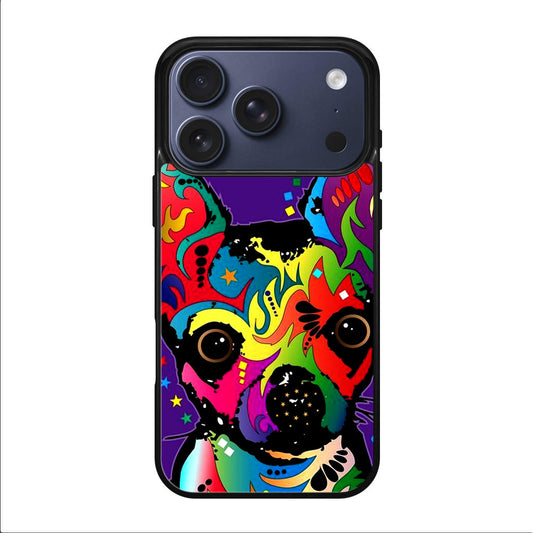 Colorful Chihuahua iPhone 17 Pro / 17 Pro Max Case