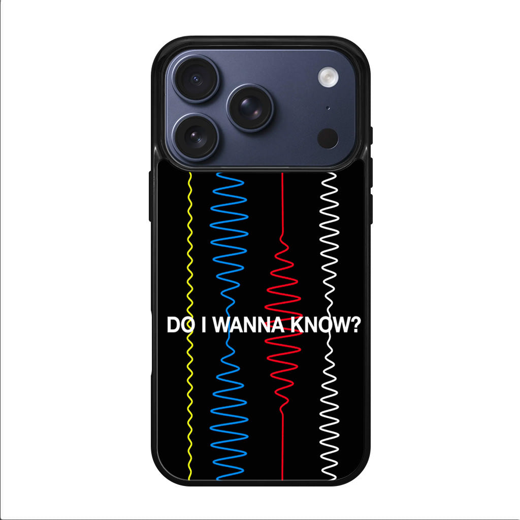 Do I Wanna Know Four Strings iPhone 17 Pro / 17 Pro Max Case