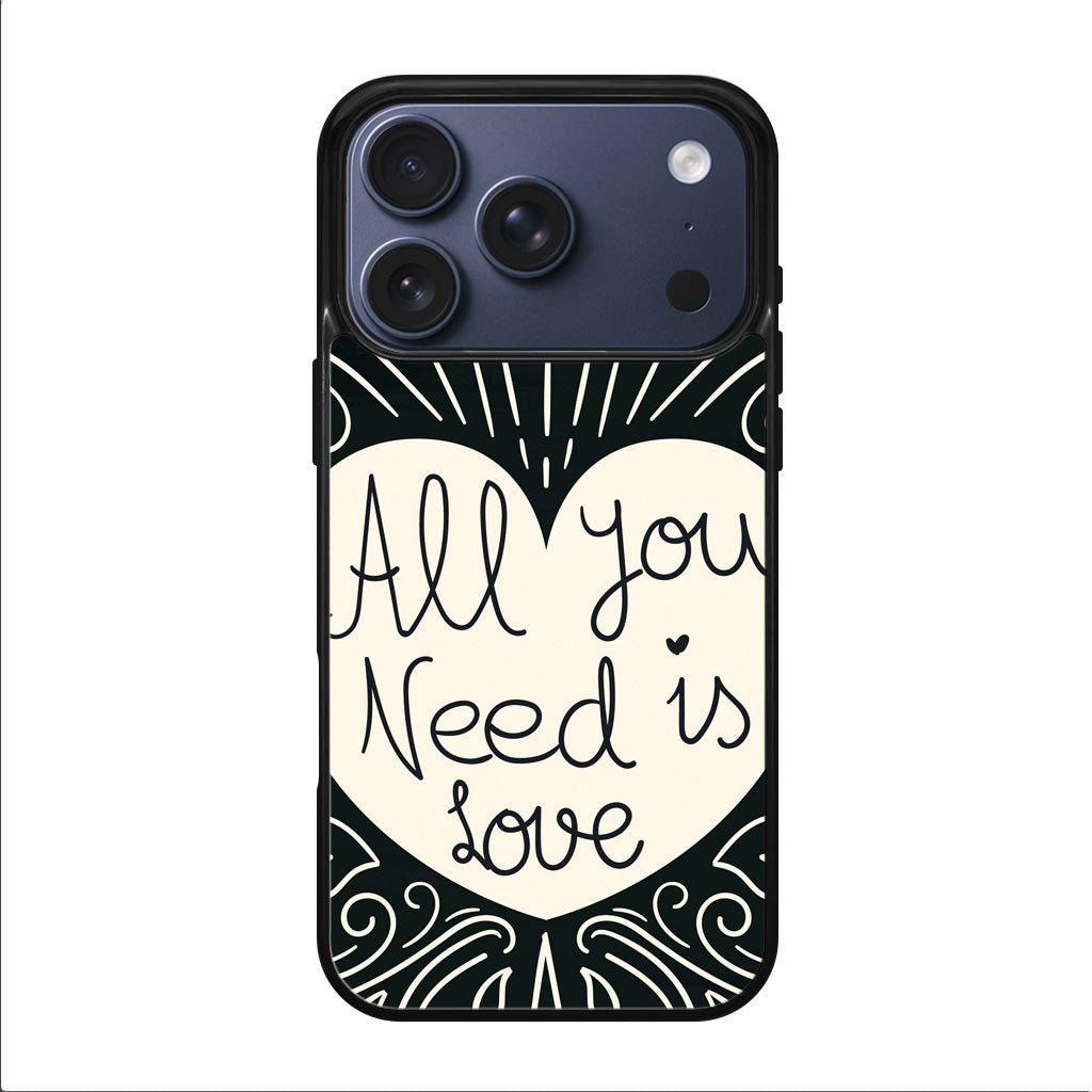 Drawn Love iPhone 17 Pro / 17 Pro Max Case