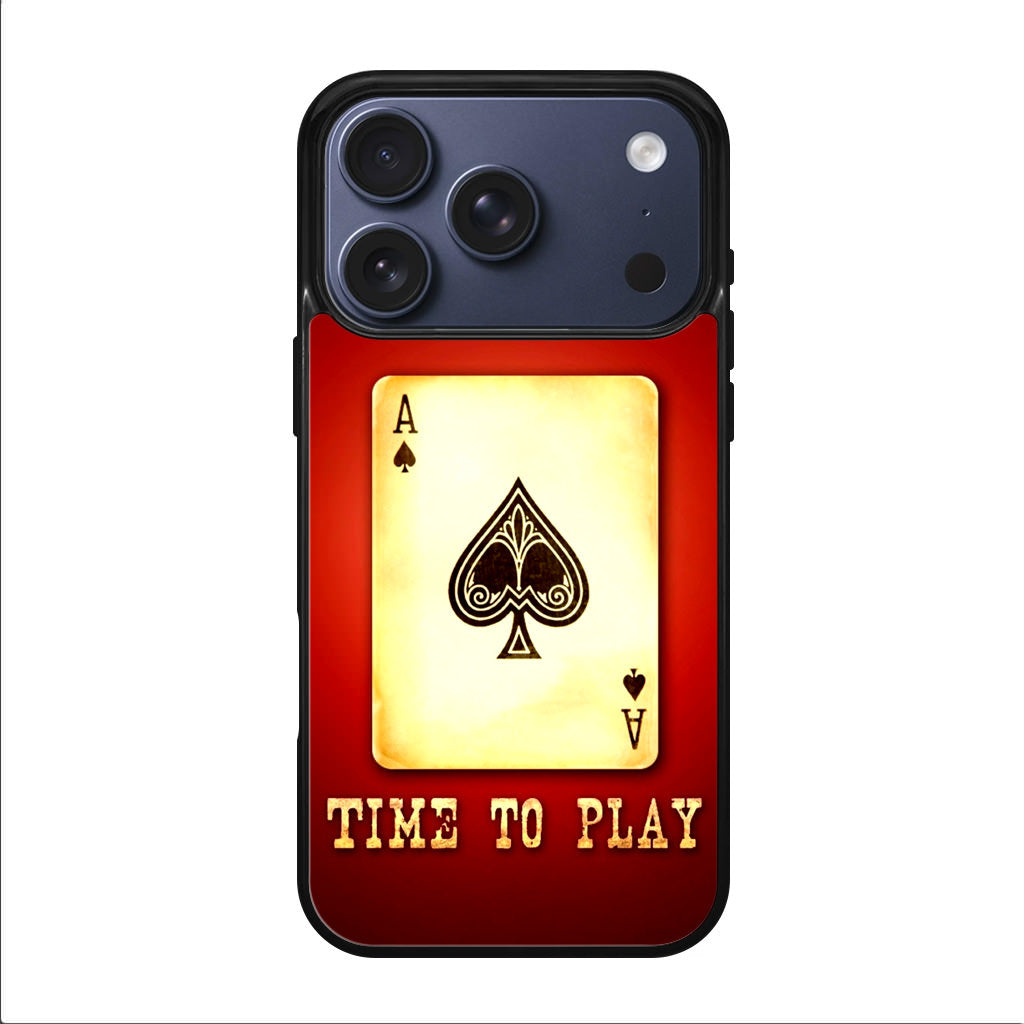 Game Card Time To Play iPhone 17 Pro / 17 Pro Max Case