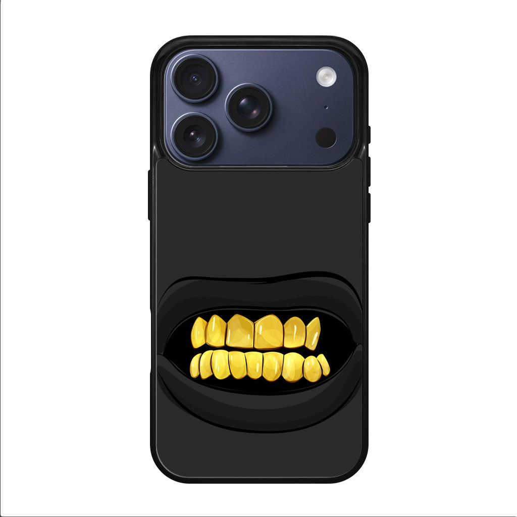 Gold Grillz iPhone 17 Pro / 17 Pro Max Case