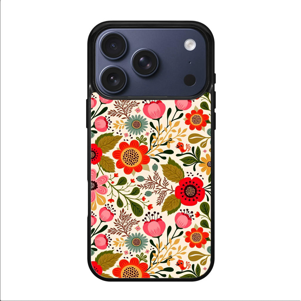 Hello Spring Pattern iPhone 17 Pro / 17 Pro Max Case