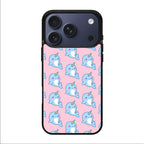 Horned Whales Pattern iPhone 17 Pro / 17 Pro Max Case
