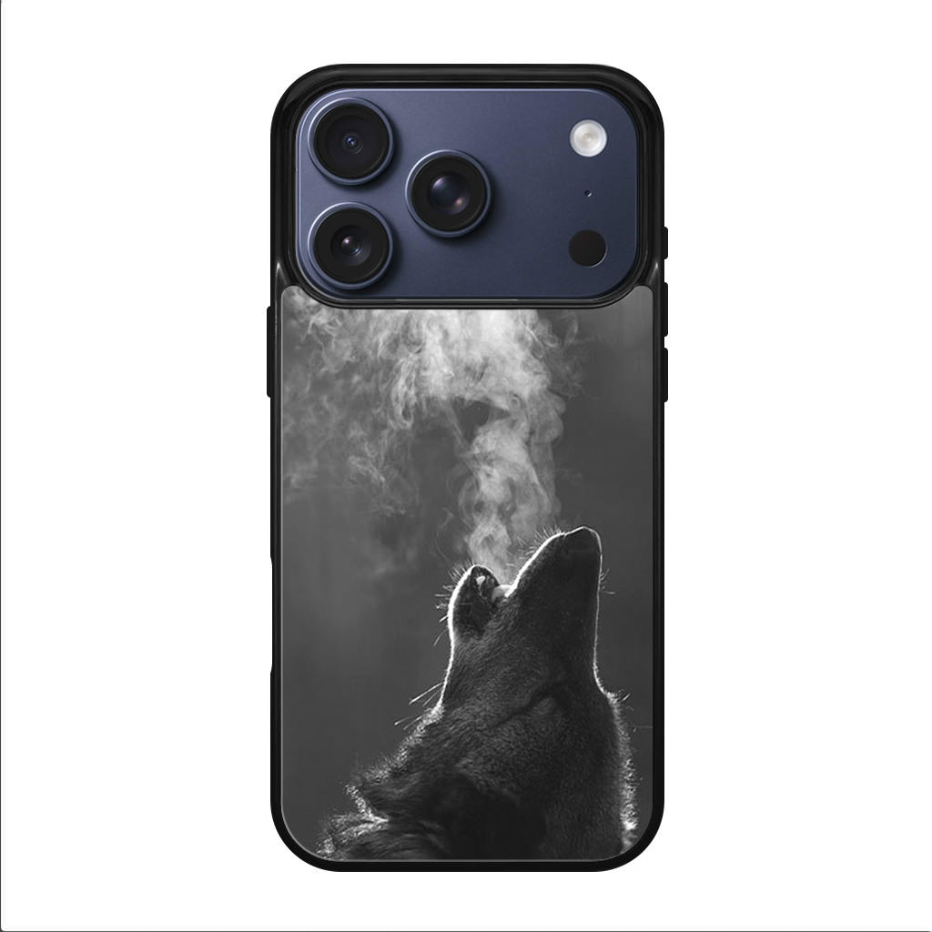 Howling Wolves Black and White iPhone 17 Pro / 17 Pro Max Case
