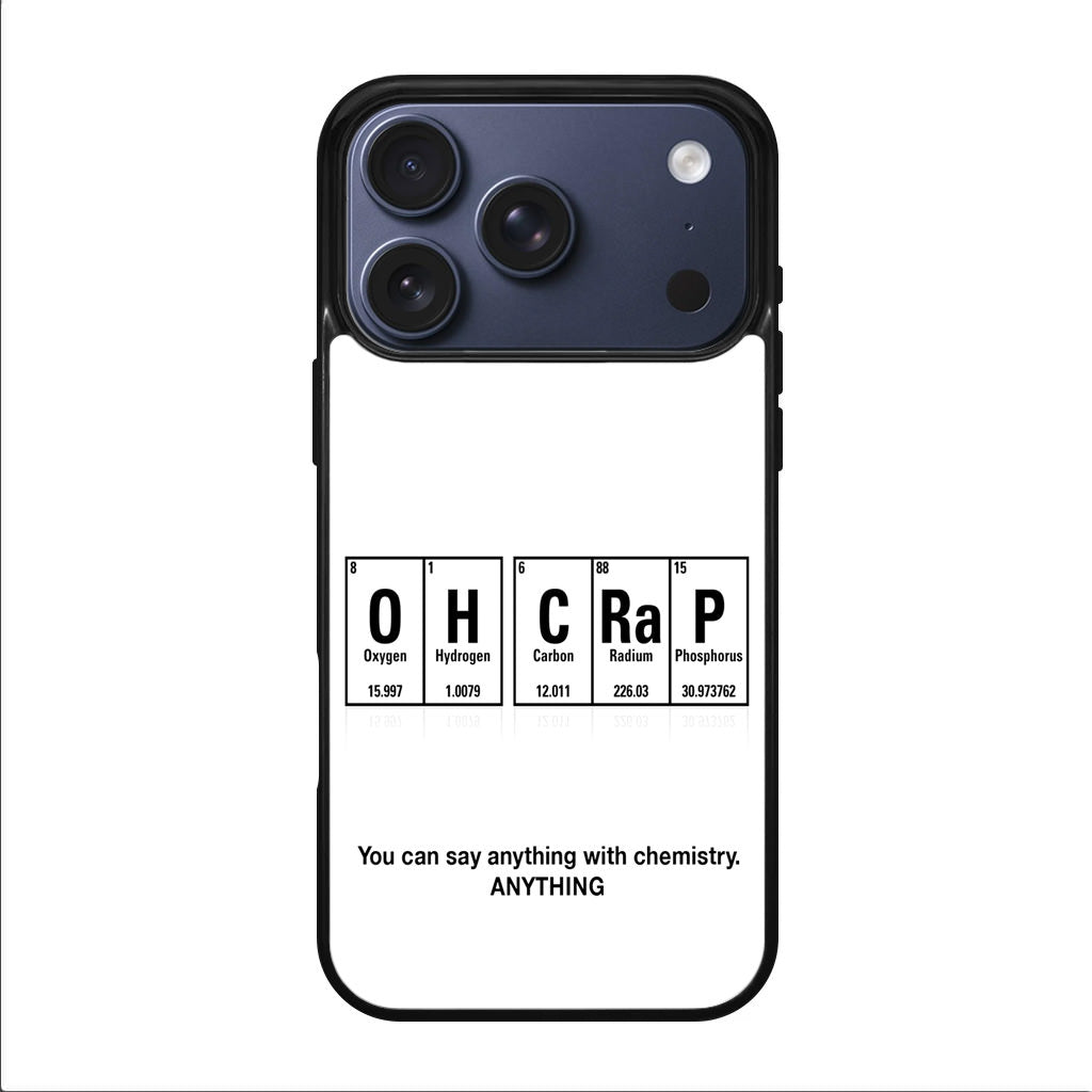 Humor Funny with Chemistry iPhone 17 Pro / 17 Pro Max Case